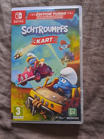Jeu Switch Schtroumpfs Kart Édition Turbo 