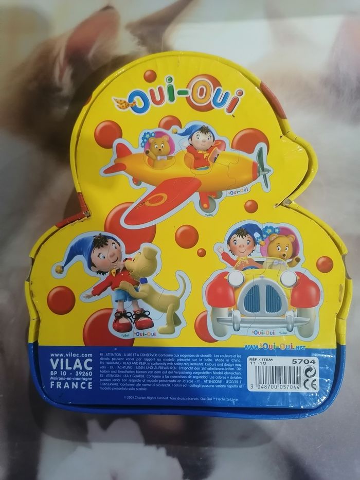 Puzzle en bois oui oui. - photo numéro 3