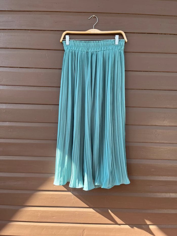 Jupe culotte bleue - photo numéro 2