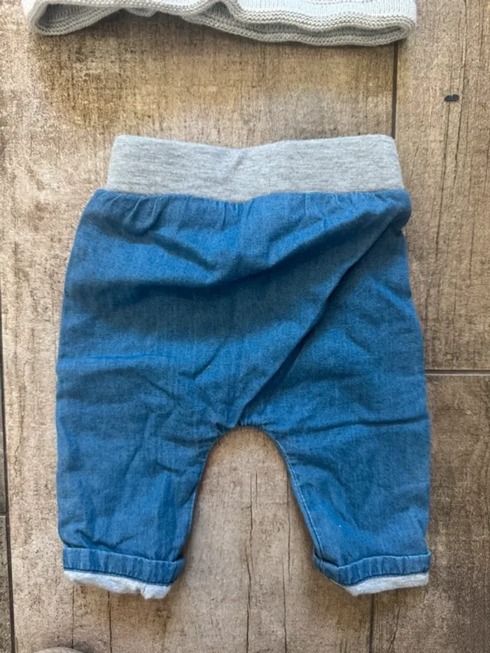 Ensemble veste et pantalon bébé tape à l’œil naissance - photo numéro 7
