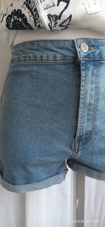 Shorts en jeans elastane