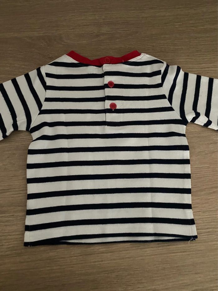 Ensemble t-shirt manches longues et jogging 6 mois - photo numéro 3