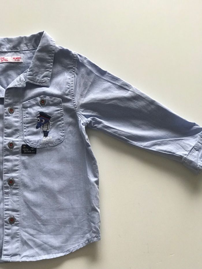 Chemise bébé Loup de mer 18M - photo numéro 2