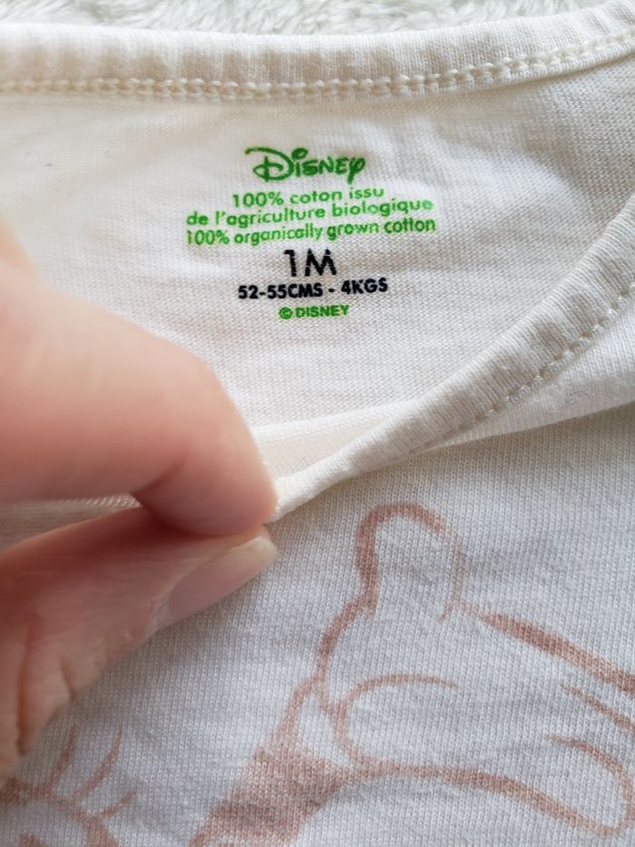 T-shirt taille 1mois - photo numéro 2