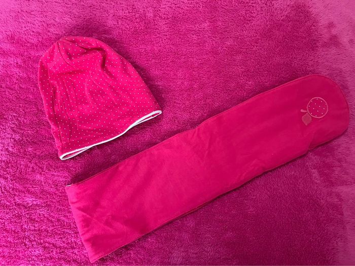 Ensemble bonnet et écharpe Obaïbi 23-36 mois