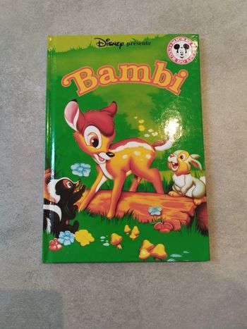 Livre club du livre Mickey Disney Bambi