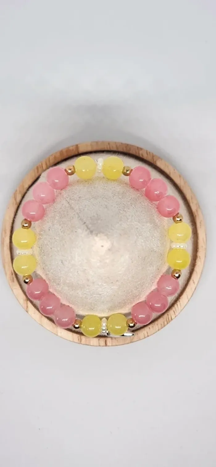 Bracelet 🌸 Nom du bijou : "Clarté douce" - photo numéro 4