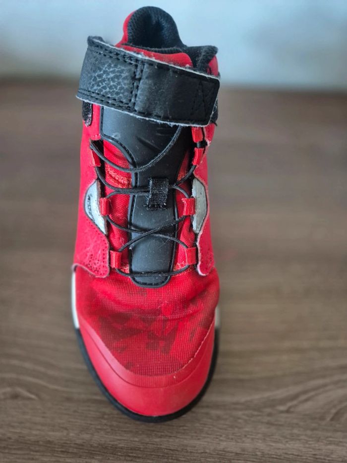 Chaussures basket-ball pointure 34 rouge - photo numéro 5