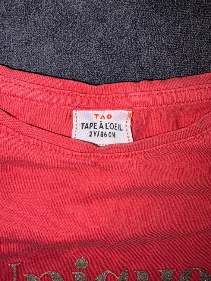 Lot tshirts fille 24mois - photo numéro 9