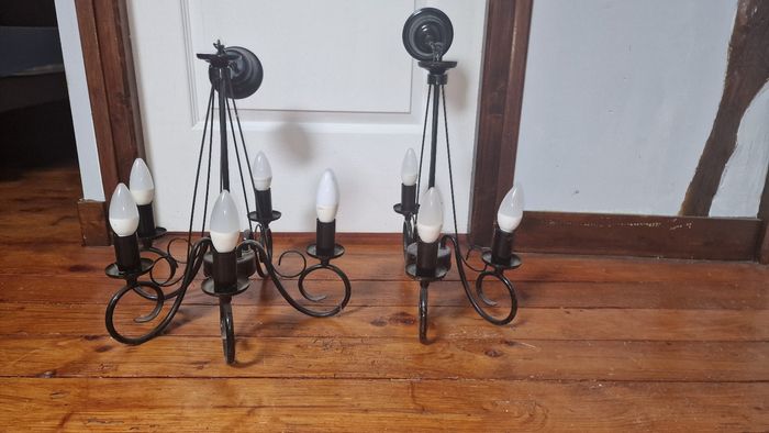 Lot de 2 lustres - photo numéro 2