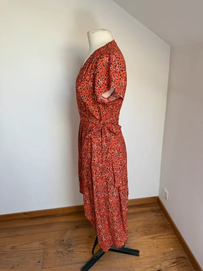 Superbe robe fluide neuve en viscose The korner 38 M - photo numéro 5