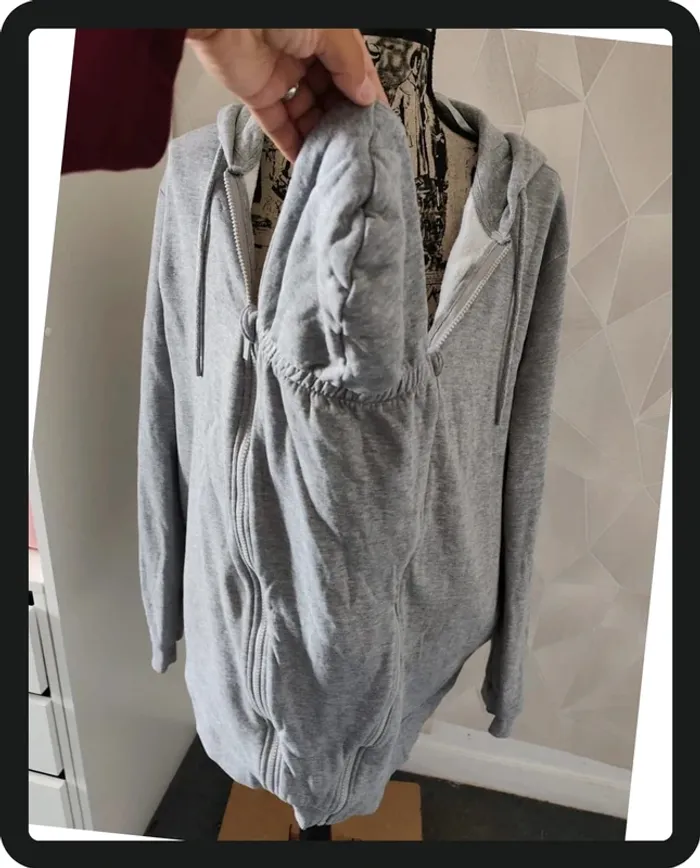 Veste à capuche pour porter bebe - photo numéro 3