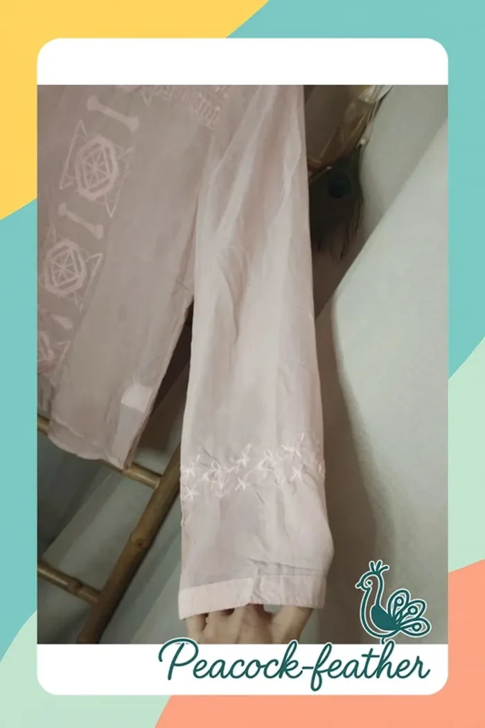 Blouse rose neuve 38 - photo numéro 2