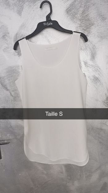 Blouse blanche taille S
