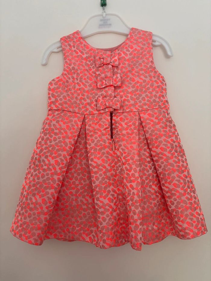 Robe orange bébé 12 mois - photo numéro 3