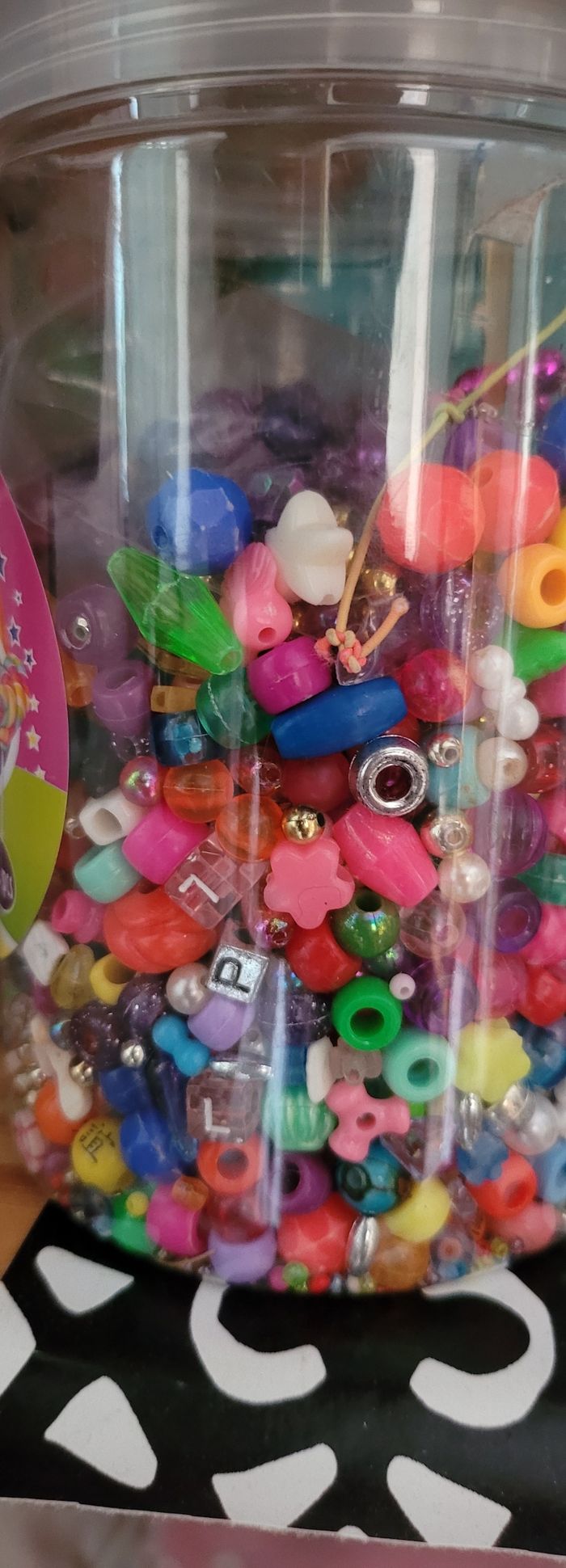Perles plastique