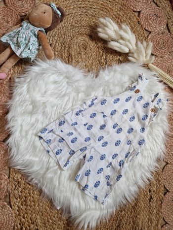 Salopette en tissu fin