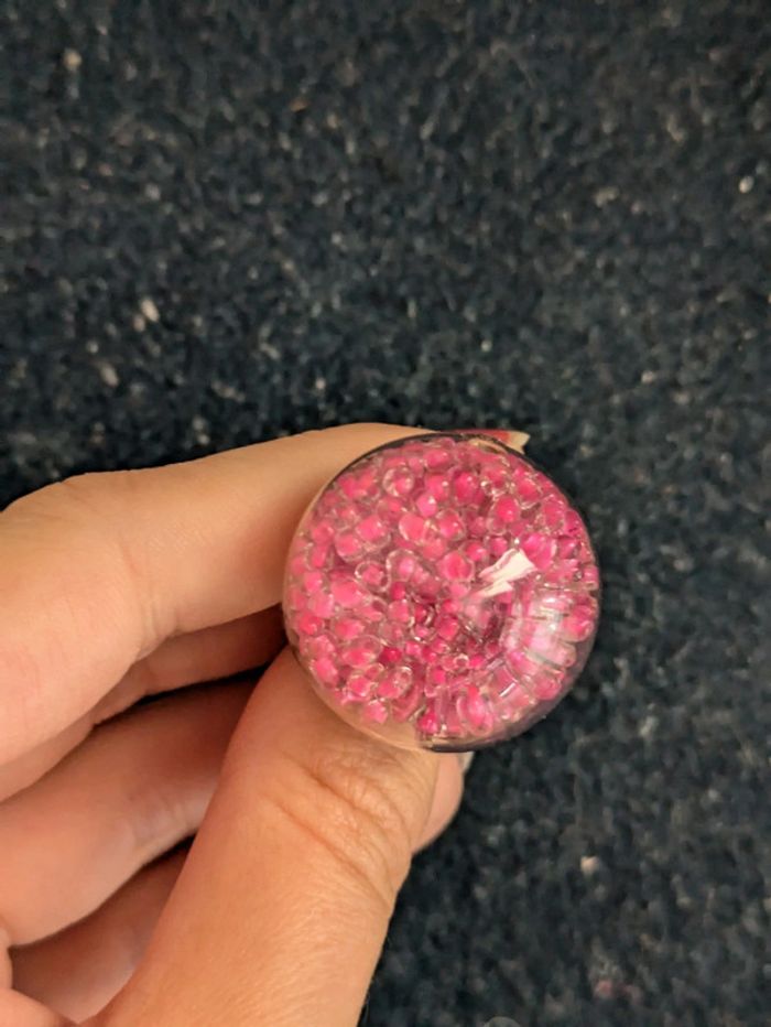 Grosse bague ronde style pylônes - photo numéro 2