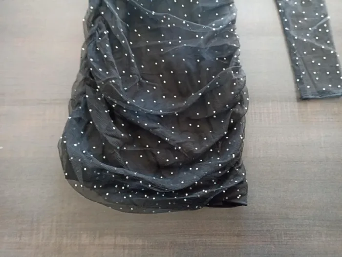 Robe Zara asymétrique strass - photo numéro 6