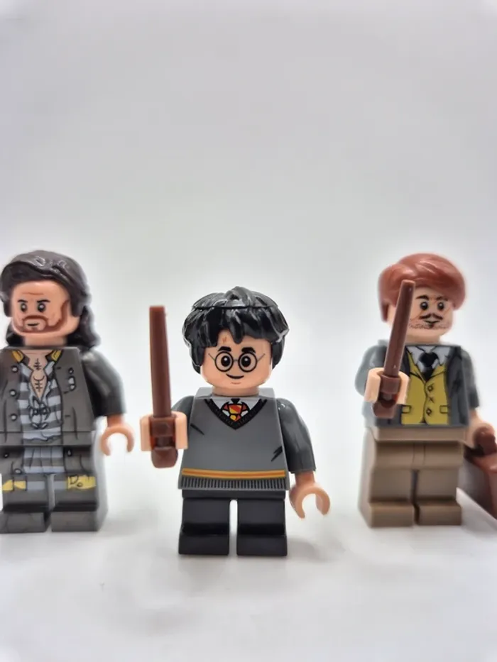 Figurines type lego Harry + Lupin et Sirius Black Harry Potter - photo numéro 2