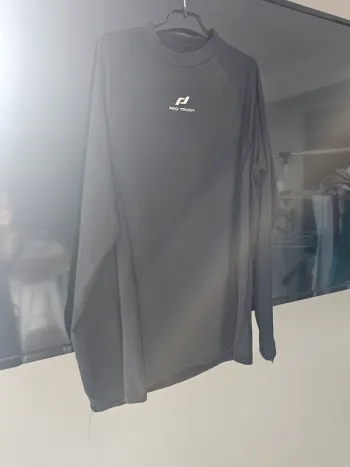 Tee-shirt technique sport football homme M noir pro touch