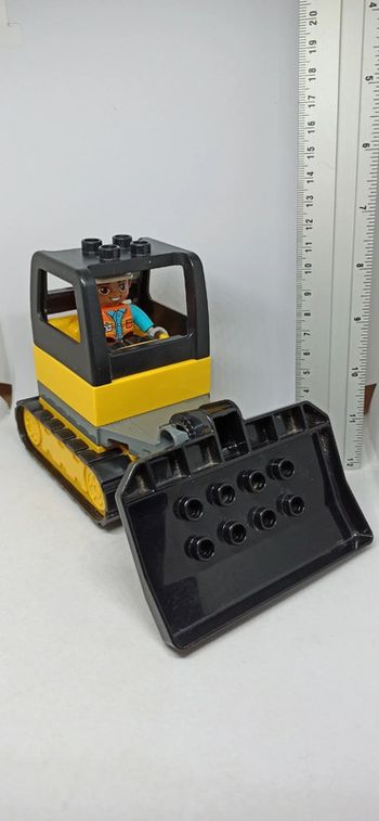 Véhicule bulldozer lego duplo