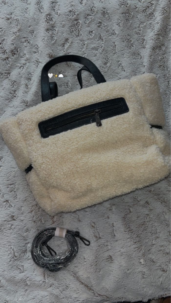 Sac femme noir et blanc - photo numéro 2