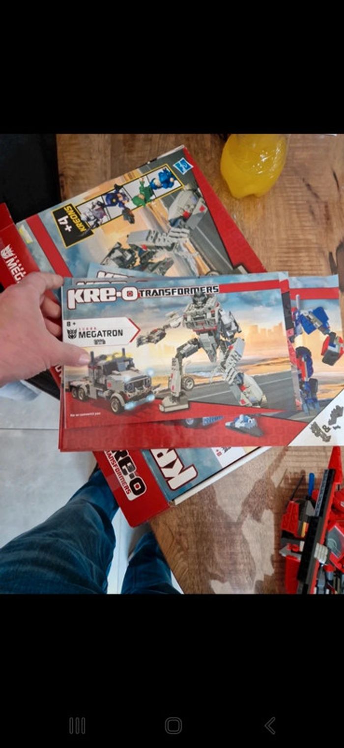 Lot de transformers hasbro kre-o - photo numéro 9
