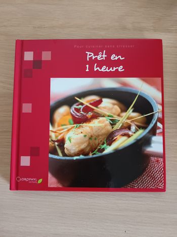 Livre de recettes - prêt en 1 heure