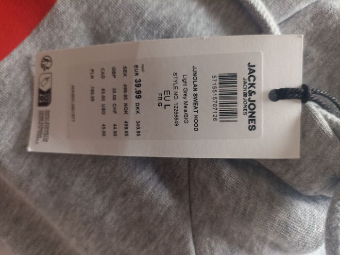Sweat à capuche Jack & Jones - photo numéro 5