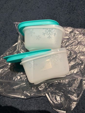 2 boîtes igloo 170ml Tupperware neuf