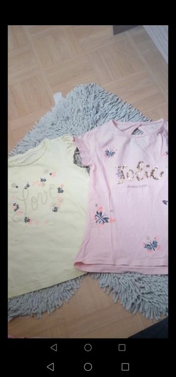 Lot de 2 tee-shirts 8 ans gemo