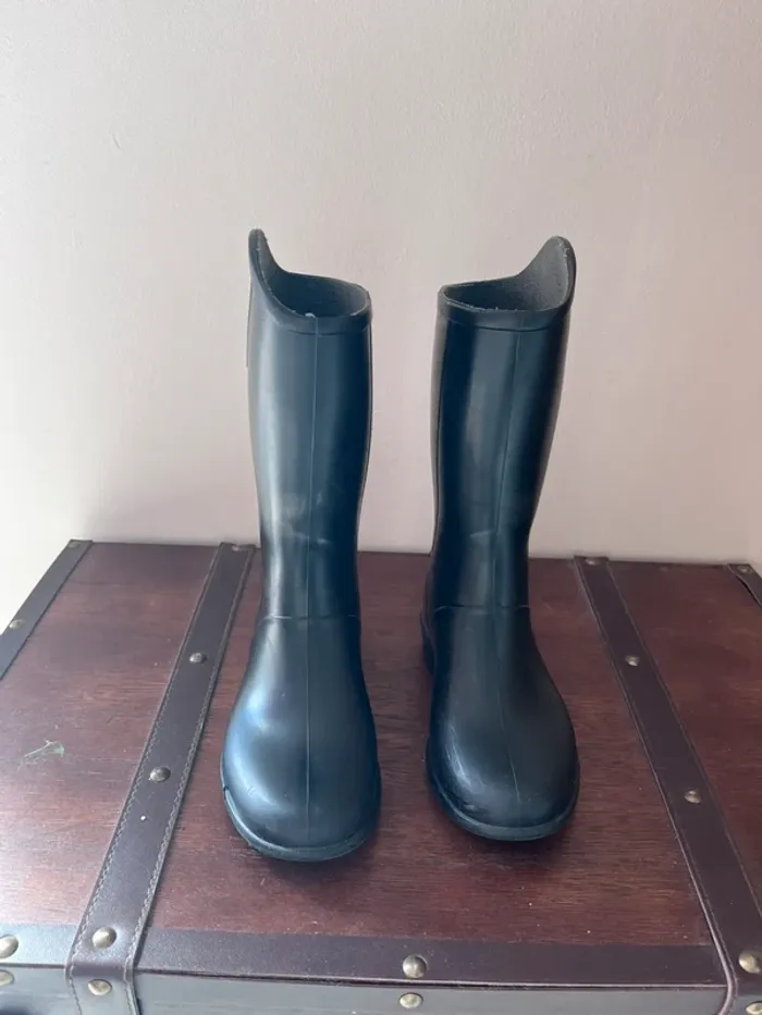 Bottes d'équitation noires 25 - photo numéro 2