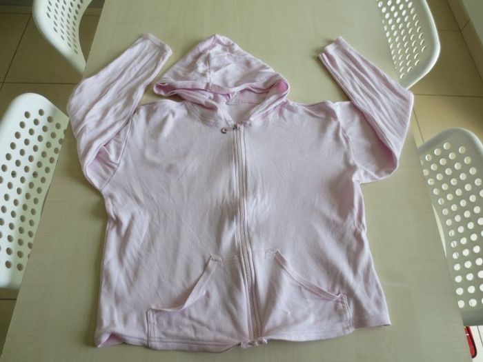 Gilet rose pale