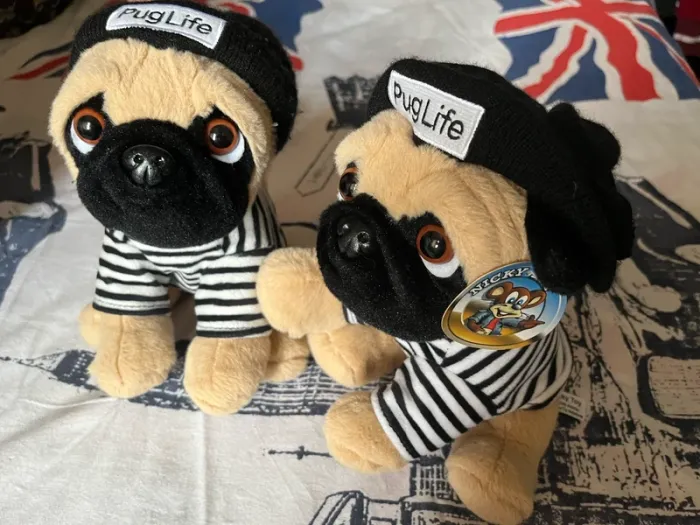 Lot 2 chiens pug Life - photo numéro 2
