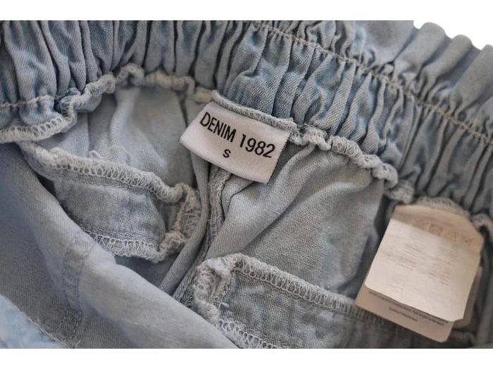 C59 short bleu Denim 1982 S - photo numéro 5