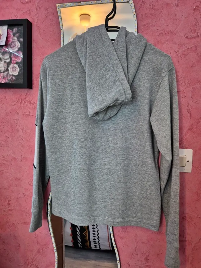Sweat à capuche gris Champion - photo numéro 2