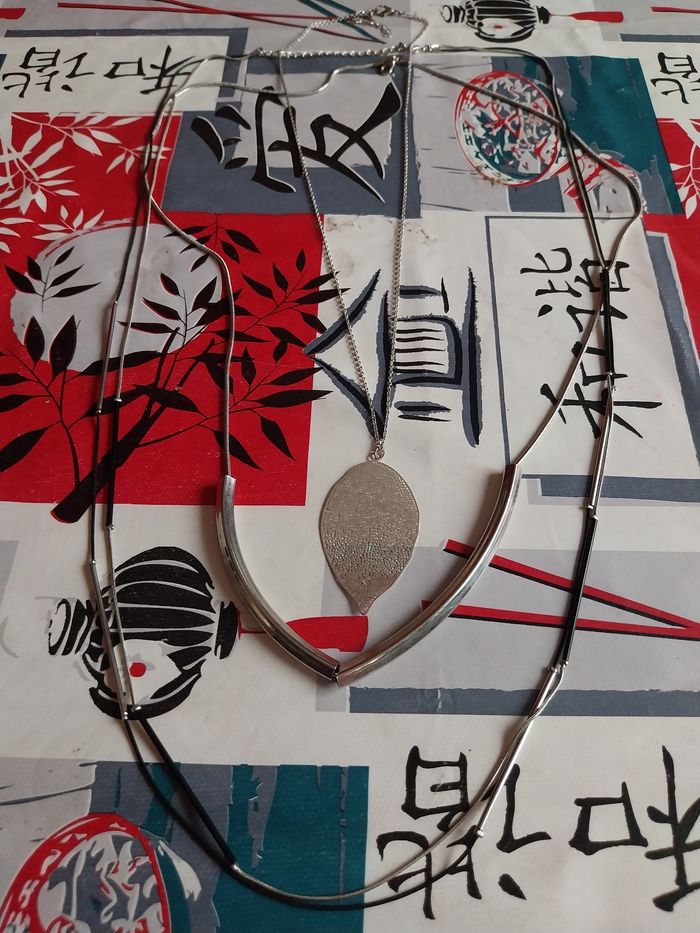 Lot de 3 colliers femmes fantaisies - photo numéro 1