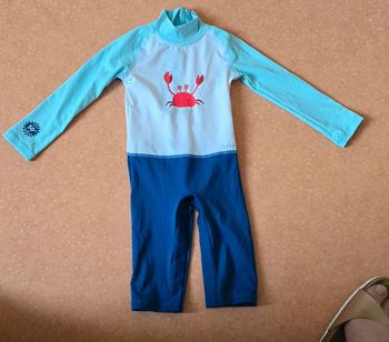 Combi maillot anti uv