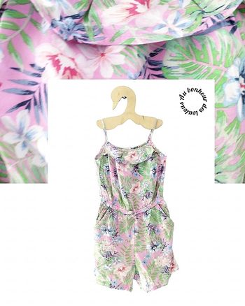 7-8 ans combishort été h&m