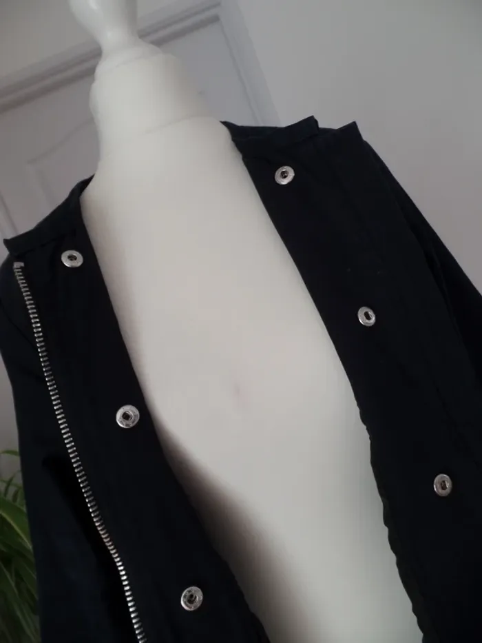 Veste coton_bleu marine - photo numéro 8