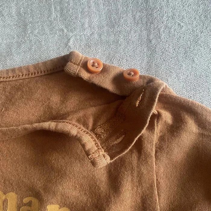 🍂 T-shirt "Gourmand comme papa" Kiabi 🍂 - photo numéro 3
