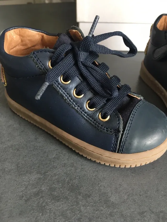 Chaussures cuir babybotte T.22 - photo numéro 4