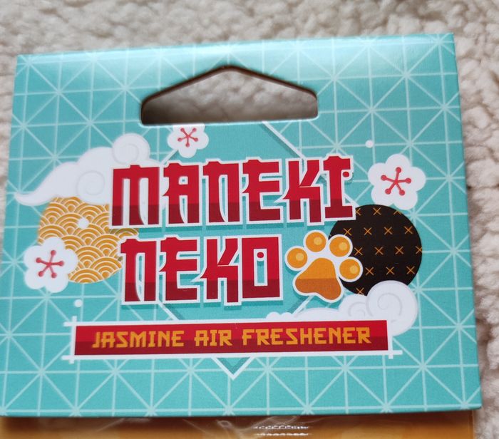 Désodorisant voiture Maneki Neko Chat chanceux - photo numéro 2