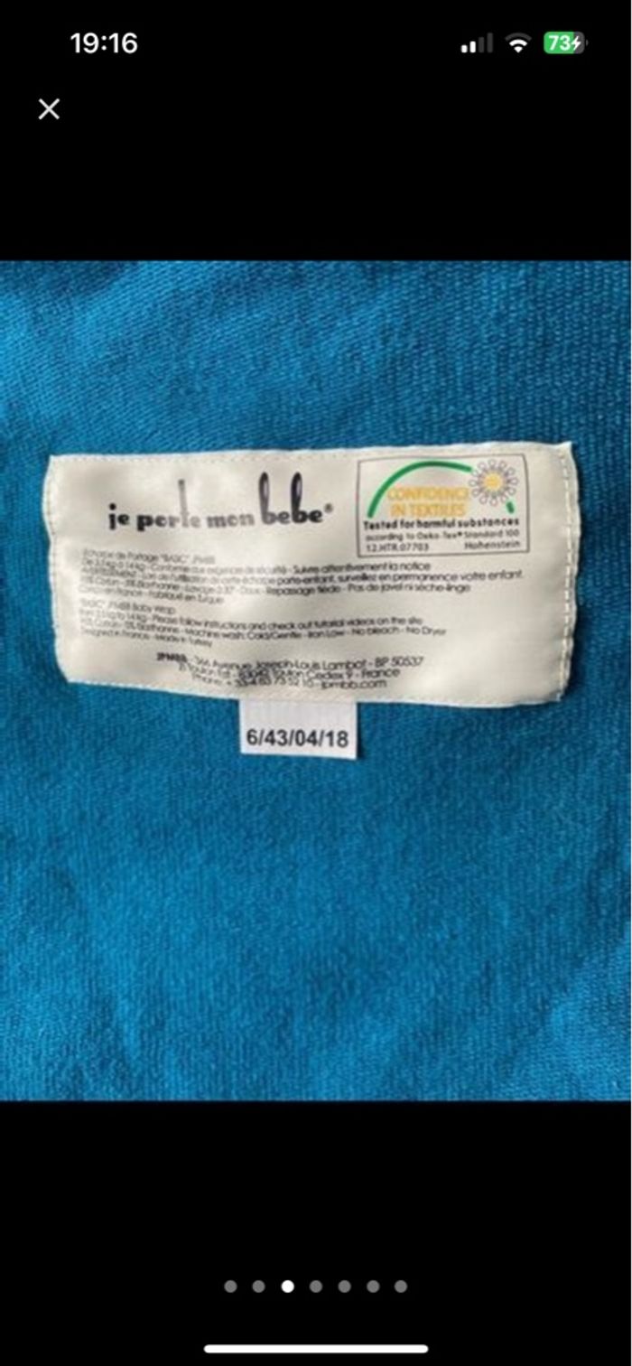 Écharpe de Portage - photo numéro 2