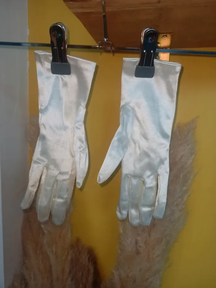 Gants de cérémonie blanc - photo numéro 4