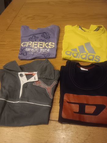 Tee shirts manches courtes 4 ans