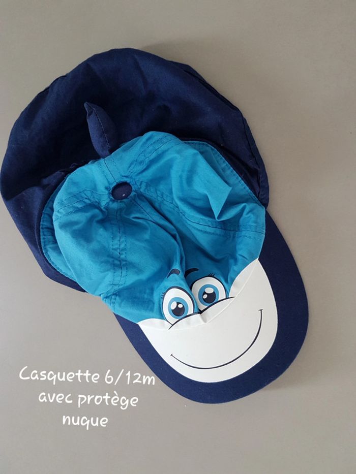 Casquette 6/12 mois quasi neuf