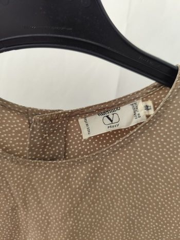 Chemisier vintage Valentino Miss V en soie – Fabriqué en Italie