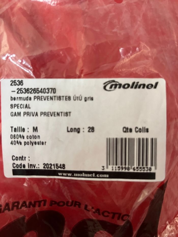 Short de travail - photo numéro 5